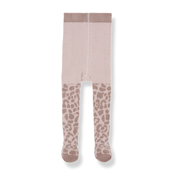 1+ in the Family Collant bambina, rosa leopardate  - TRAPANI