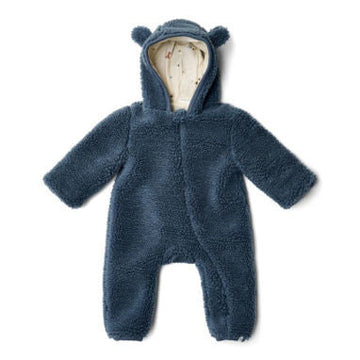 Little Dutch, tuta intera teddy blu