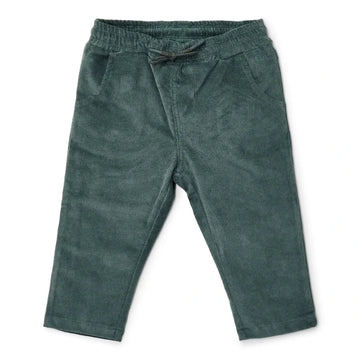 Little Dutch Pantalone in velluto, verde bosco