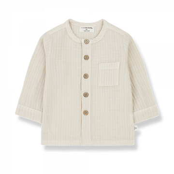 1+ in the Family Camicia bambino, beige - Henry