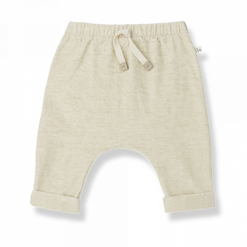 Pantalone bambino a costine Ramon, colore natural