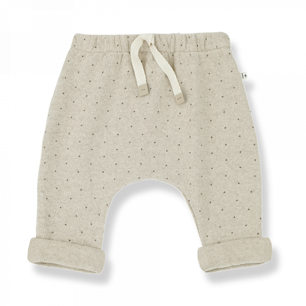 pantalone neonato beige Sylvie, 1+ in the Family