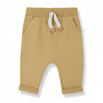 Pantalone color mostarda per bambini, Tinet 1+ in the Family