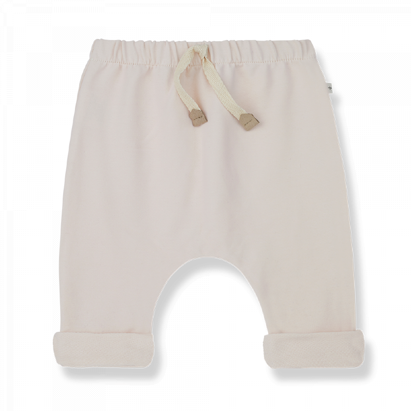 Pantalone rosa per neonata, della collezione SS23 1+ in the Family