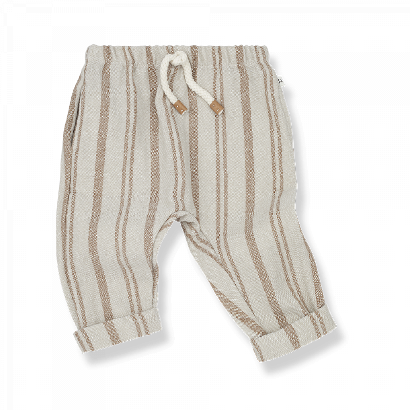 Pantalone a righe bambino, collezione SS23 1+ in the Family