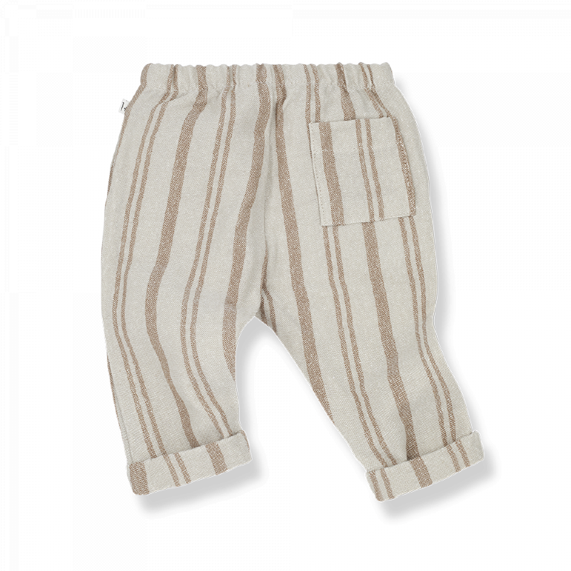 Pantalone a righe bambino, collezione SS23 1+ in the Family