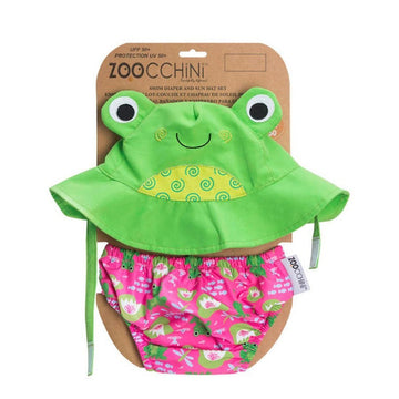 Costume contenitivo e cappellino protezione UPF 50 - Rana