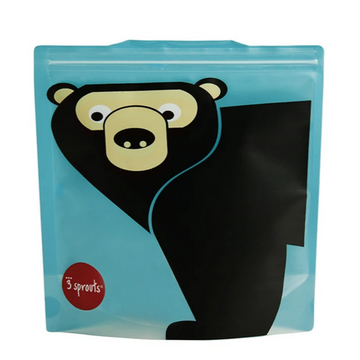 Maxi bustine porta merenda riutilizzabili, Orso