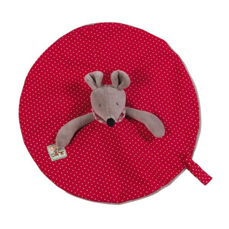 doudou topolina rosso pois moulin roty per neonato