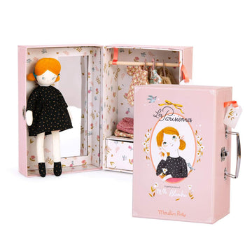 Moulin Roty® Valigetta armadio con bambola