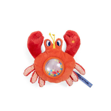 Granchio sonaglio morbido con palline rumorose, Le aventures de Paulie, Moulin Roty