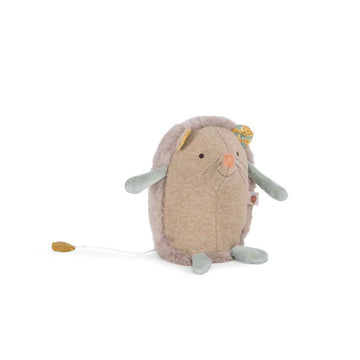 Riccio peluche musicale, Trois petits lapins, Moulin Roty