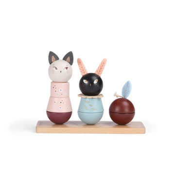 Gioco in legno da impilare, Apres la pluie. Moulin Roty