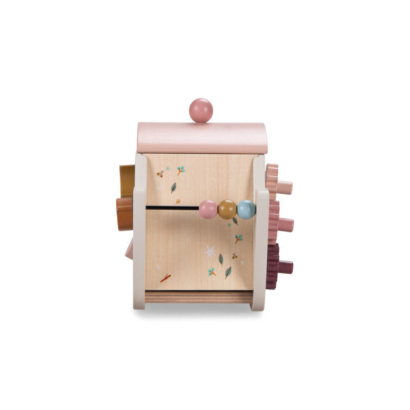 Teiera gioco in legno attività, ingranaggi, forme, xilofono e tante altre sorprese. Gioco della collezione Apres la pluie, Moulin roty.