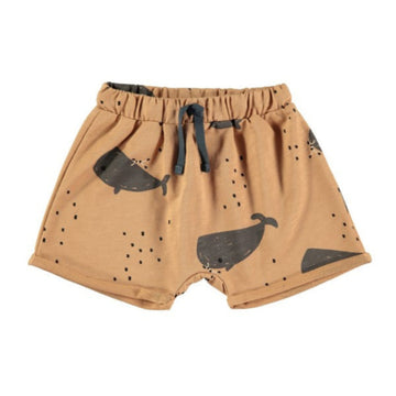 Bernuda bambino in cotone biologico - Balene