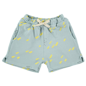 Bermuda bambino in cotone biologico - Light blue