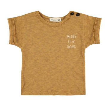 T-shirt bambino a manica corta in cotone biologico - Gang Curry