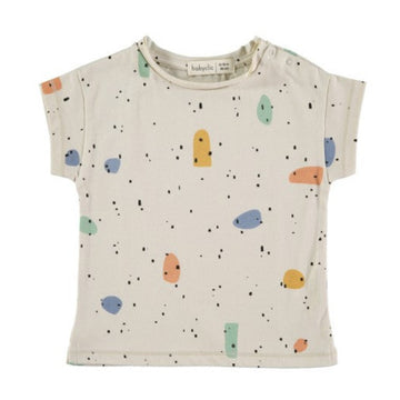 T-shirt bambini a manica corta in cotone biologico - Shapes