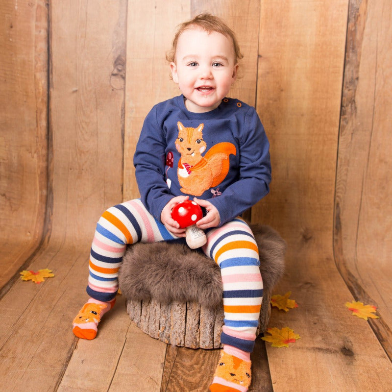 Outfit bambino Mia squirrel, scoiattolo.