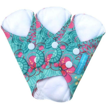 Set 3 Assorbenti Regular lavabili Donna - Floriana