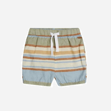 Bermuda bambino in cotone e lino, multicolor - Herful