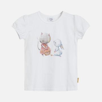 T-shirt bambina manica corta - Annielle | Hust & Claire