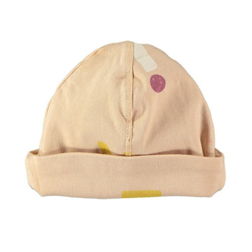 Cappellino neonata in caldo cotone biologico, Faces