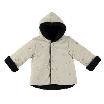 Giacca neonati in cotone biologico -  Happy Penguins