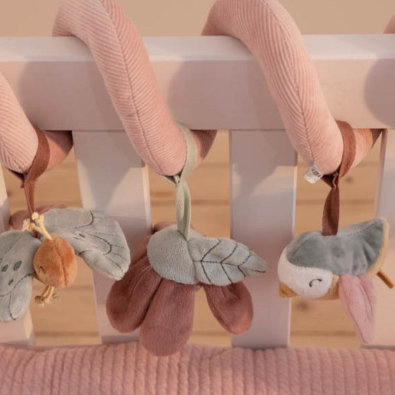 Soft Activity Spiral, Flowers & Butterflies di Little Dutch