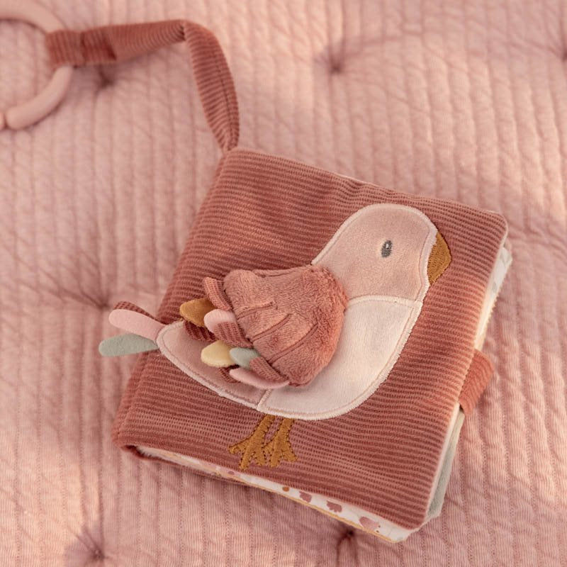 Libro sensoriale per neonati, Flowers & Butterflies di Little Dutch