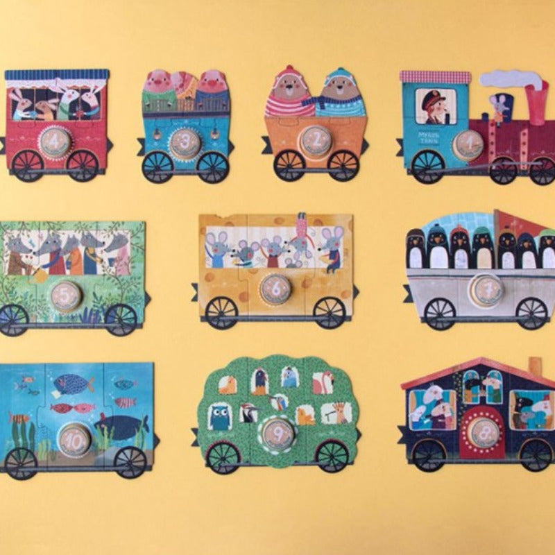Puzzle Londji my little train