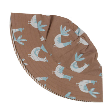 Cappello estivo bambini in cotone biologico - Pavoni