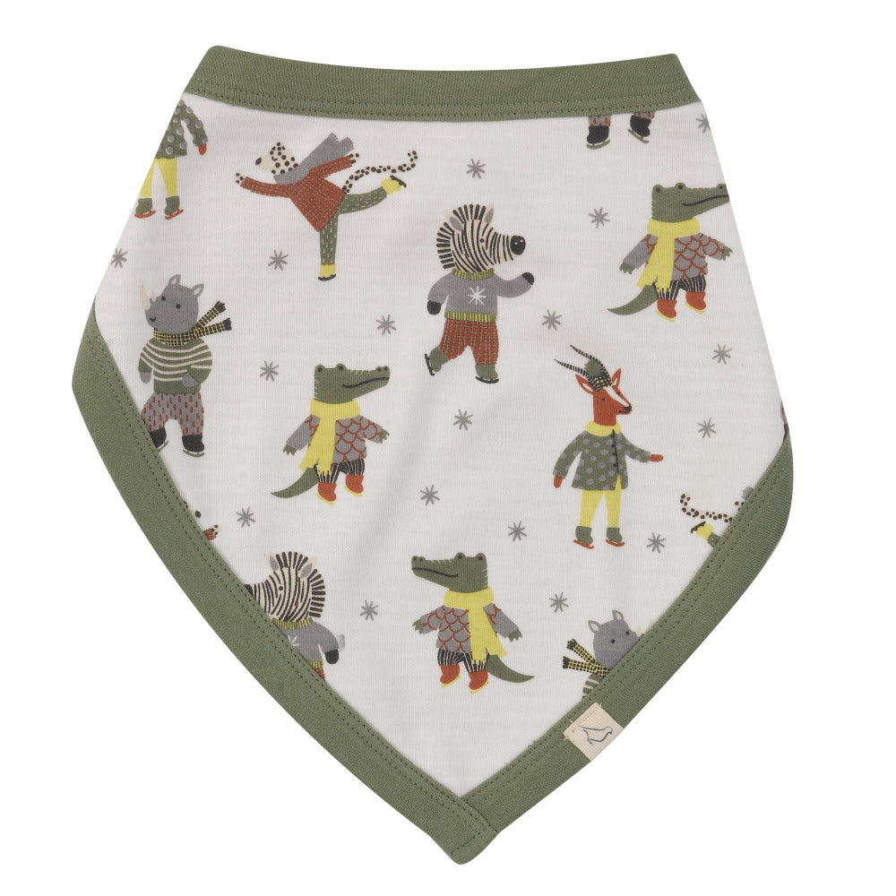 Il bavaglino bandana è un’opzione comoda e moderna, con la quale possiamo vestire i nostri bimbi e impedire che i loro indumenti si macchino. Inoltre questo è davvero pratico da essere indossato grazie alla chiusura su 2 posizioni tramite bottoncini a pressione. 