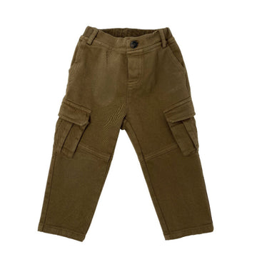 Pantalone cargo bambino, tabacco - Zhoe & Tobiah