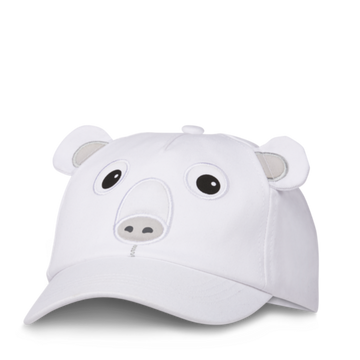 Cappello Orso polare con visiera in cotone biologico - Affenzahn