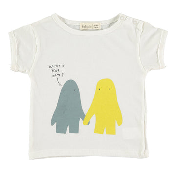T-shirt bambino a manica corta in cotone biologico- Best Friends