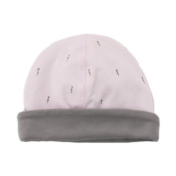 Cappellino neonata in cotone biologico, Woods Rosa