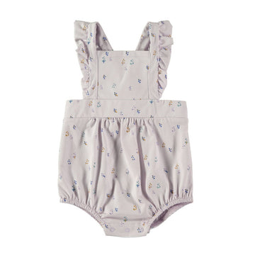 Pagliaccetto per neonata in cotone biologico - Lavanda