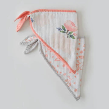 Set 2 bavaglini bandana - tema fiori