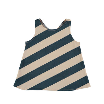 Canotta top bambina in cotone biologico - Twist