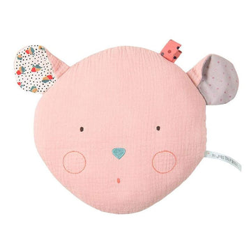 Moulin Roty® Cuscino con topolino rosa, Les Jolis Trop Beaux