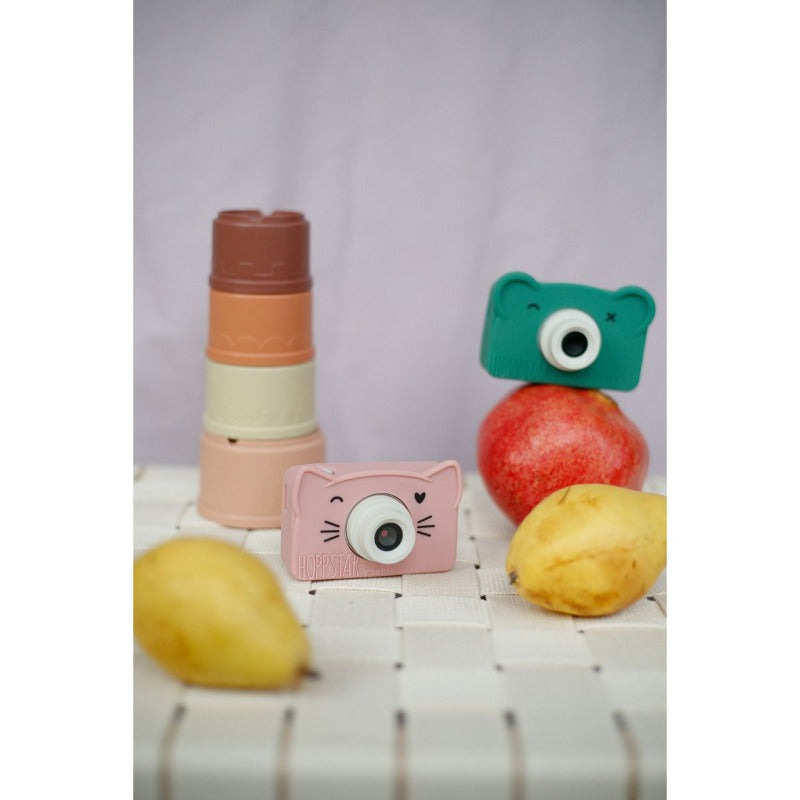 Macchina fotografica digitale per bambini, Orso verde, Hoppstar