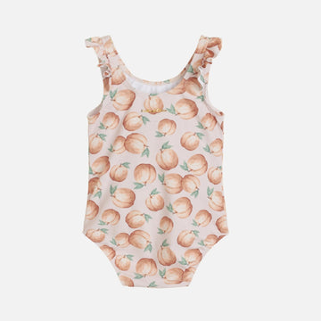 Costume intero bambina, pesca - Protezione 50+