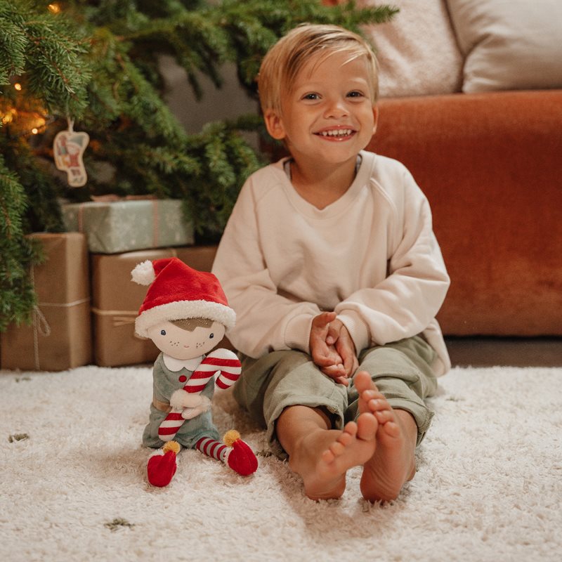 Bambola elfo di Natale Jim 35 cm, Little Dutch
