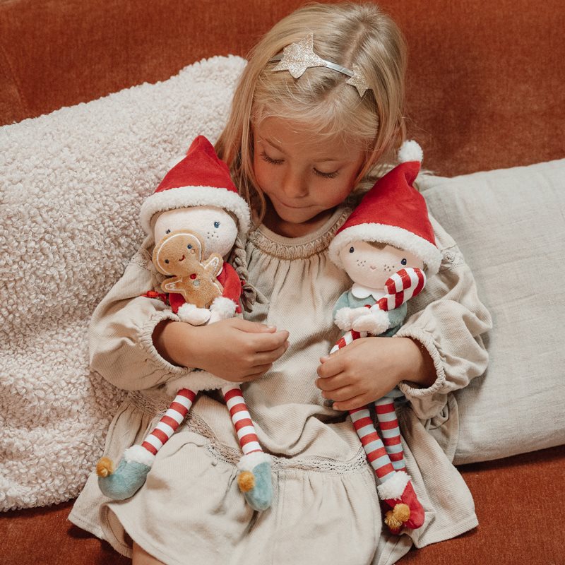 Bambola elfo di Natale Jim 35 cm, Little Dutch