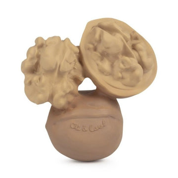 Nutty la noce, gioco massaggiagengive in gomma naturale - Oli & Carol