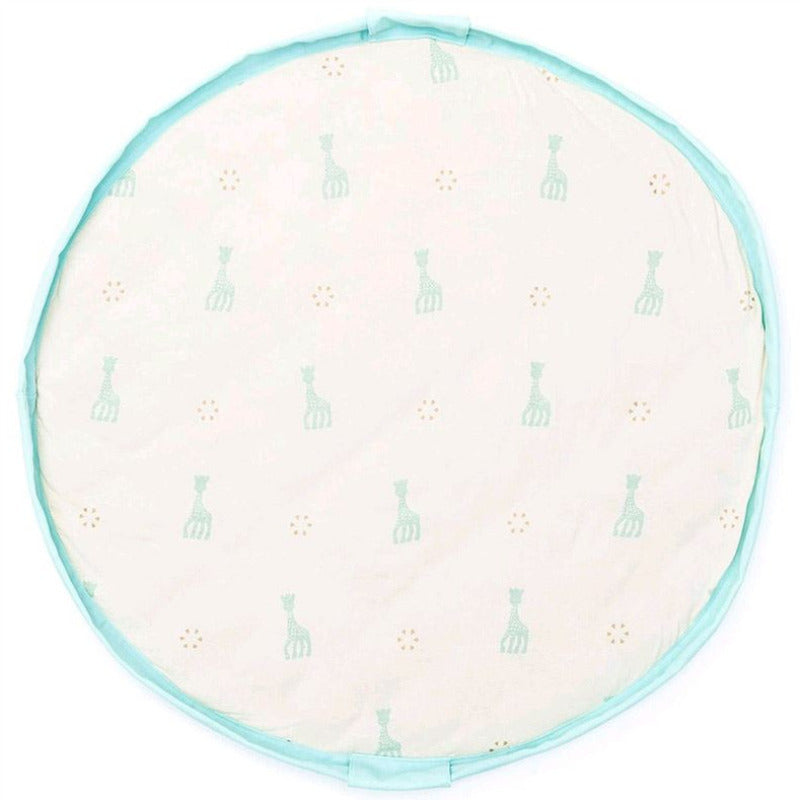 Sacco tappeto portagiochi imbottito 3 in 1, Sophie la giraffa, Play&Go