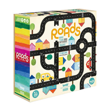 Roads - Puzzle delle strade e delle macchinine