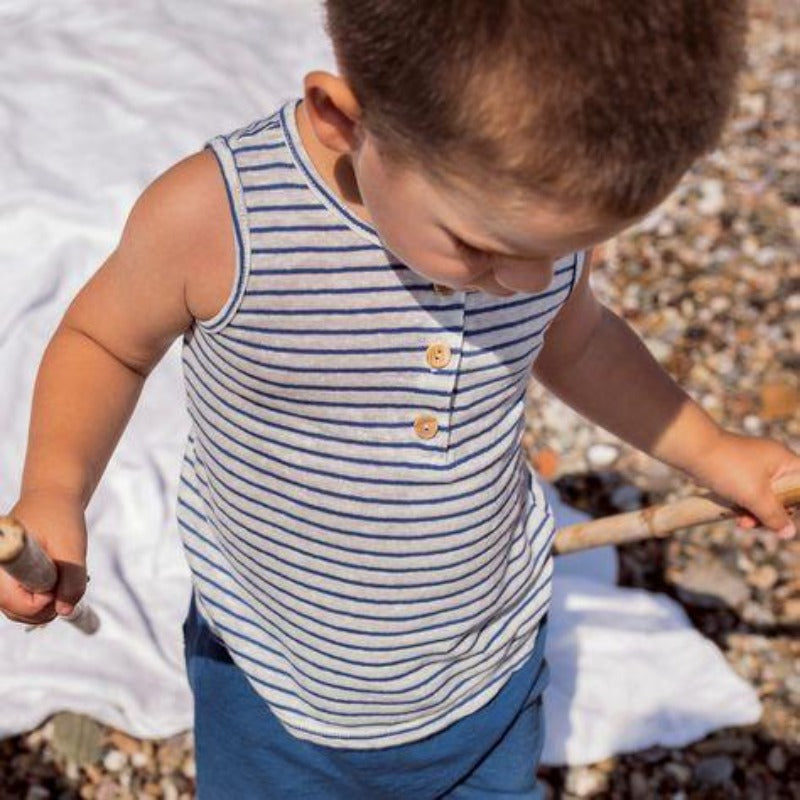 Set 5 Canottiere Bambino Cotone - Motivo Mimetico, Taglie 2-13 Anni - Foto 4