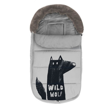 Sacco passeggino termico universale Helsinki Wild Wolf, Baby Clic